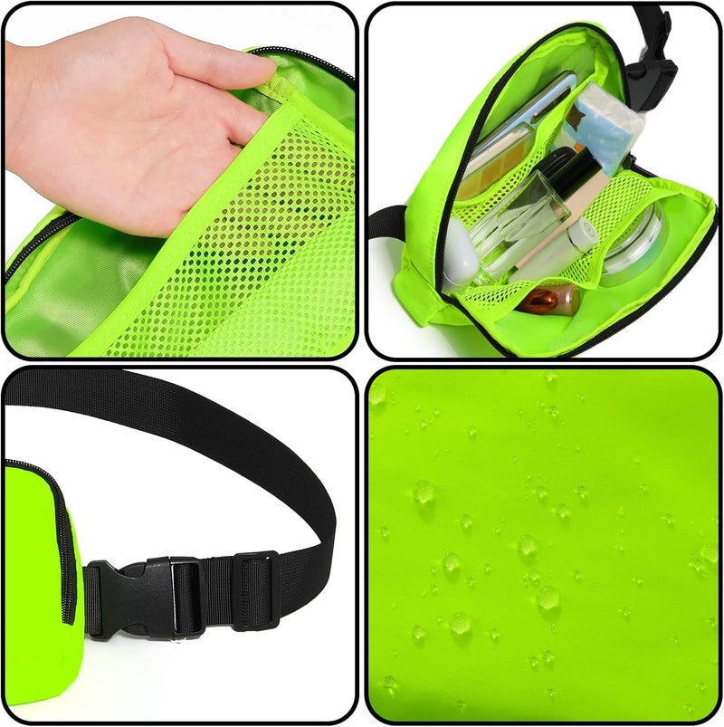 Joysoda Fanny Pack,Belt Bag,40 Inch Asjustable Strap Everywhere Belt Bag,for Women and Men Green - Image 2